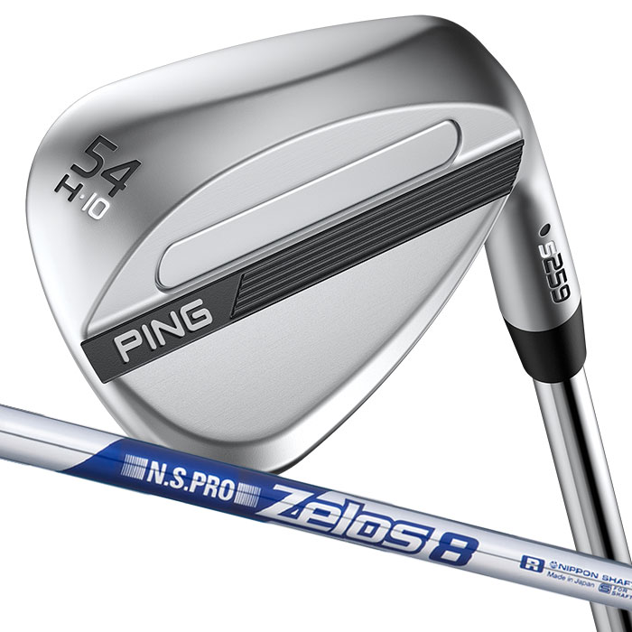 ピン ゴルフ PING S259 Cr ウェッジ H GRIND ハーフムーングラインド ウエッジ ZELOS 8 日本定め事品 働き掛ける選りわける可