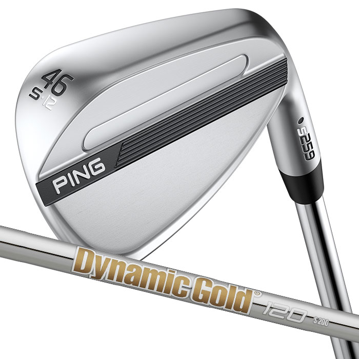 ピン ゴルフ PING S259 Cr ウェッジ S GRIND スタンダードグラインド ウエッジ Dynamic Gold 120 日本定め事品 働き掛ける選りわける可