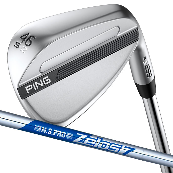ピン ゴルフ PING S259 Cr ウェッジ S GRIND スタンダードグラインド ウエッジ ZELOS 7 日本定め事品 働き掛ける選りわける可