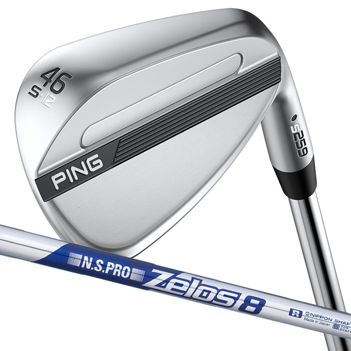 ピン ゴルフ PING S259 Cr ウェッジ S GRIND スタンダードグラインド ウエッジ ZELOS 8 日本定め事品 働き掛ける選りわける可