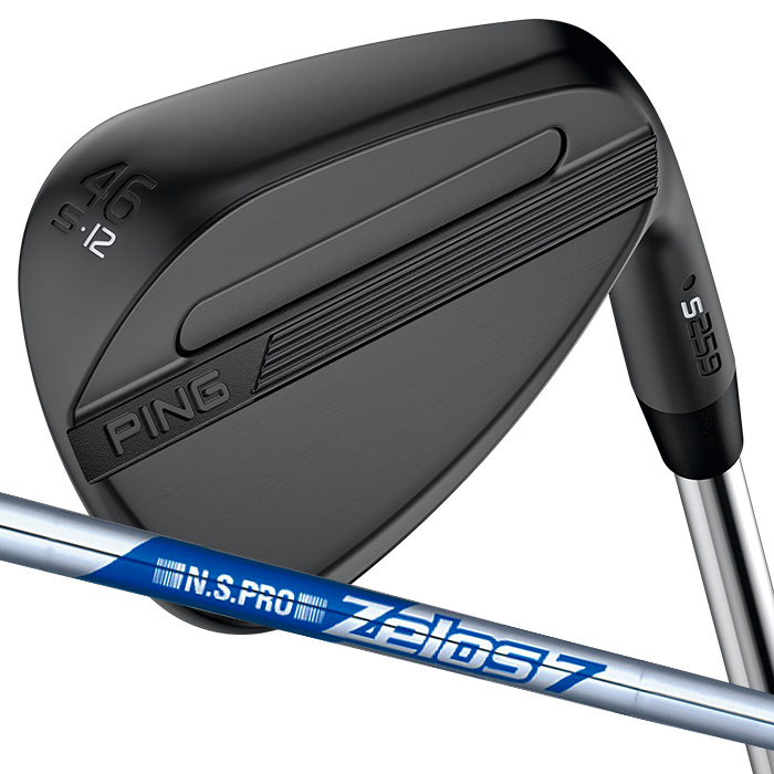 ピン ゴルフ PING S259 真夜中 ウェッジ S GRIND スタンダードグラインド ウエッジ ZELOS 7 日本定め事品 働き掛ける選りわける可