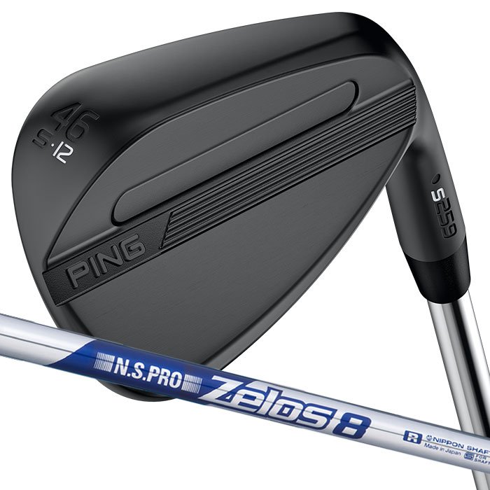 ピン ゴルフ PING S259 真夜中 ウェッジ S GRIND スタンダードグラインド ウエッジ ZELOS 8 日本定め事品 働き掛ける選りわける可