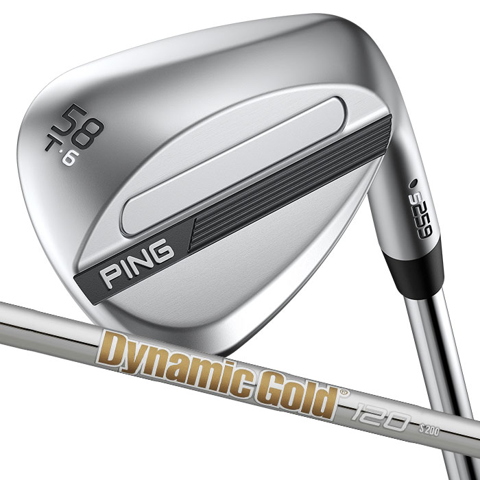 ピン ゴルフ PING S259 Cr ウェッジ T GRIND シングラインド ウエッジ Dynamic Gold 120 日本定め事品 働き掛ける選りわける可