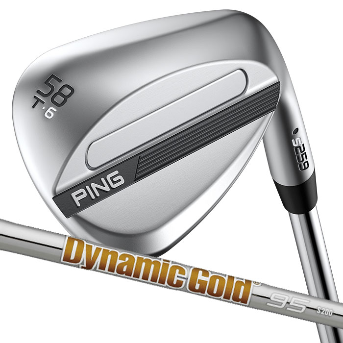 ピン ゴルフ PING S259 Cr ウェッジ T GRIND シングラインド ウエッジ Dynamic Gold 95 日本定め事品 働き掛ける選りわける可