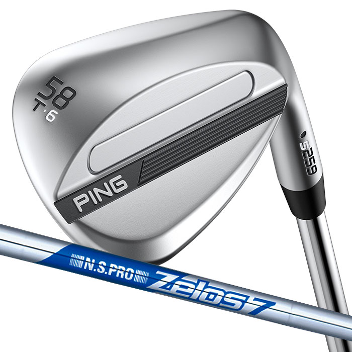 ピン ゴルフ PING S259 Cr ウェッジ T GRIND シングラインド ウエッジ ZELOS 7 日本定め事品 働き掛ける選りわける可