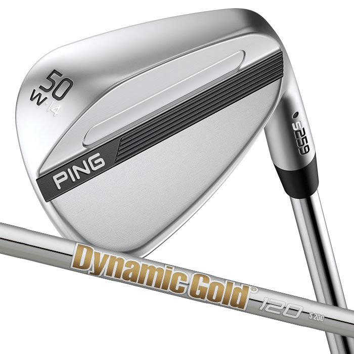 ピン ゴルフ PING S259 Cr ウェッジ W GRIND ワイドグラインド ウエッジ Dynamic Gold 120 日本定め事品 働き掛ける選りわける可