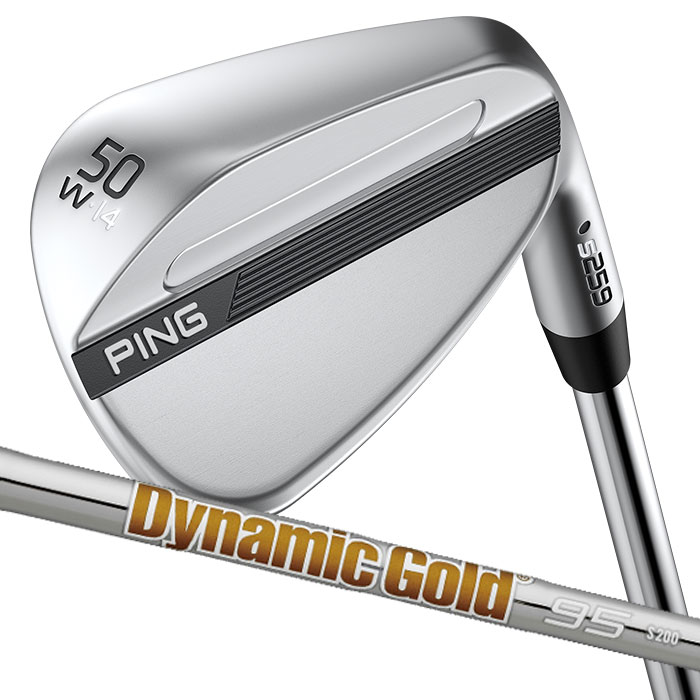 ピン ゴルフ PING S259 Cr ウェッジ W GRIND ワイドグラインド ウエッジ Dynamic Gold 95 日本定め事品 働き掛ける選りわける可