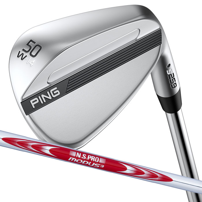 ピン ゴルフ PING S259 Cr ウェッジ W GRIND ワイドグラインド ウエッジ MODUS3 TOUR125 日本定め事品 働き掛ける選りわける可