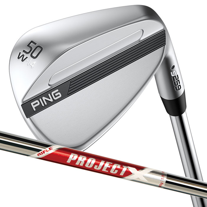 ピン ゴルフ PING S259 Cr ウェッジ W GRIND ワイドグラインド ウエッジ PROJECT X RED 日本定まり品 決定付ける選りすぐる可