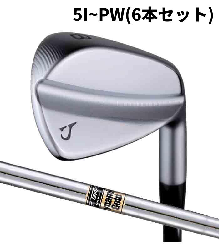 (カスタム野球クラブ)ジューシー JUCIE tQ IRON 5I~PW(6本書き割り)Dynamic Gold 105アイアン