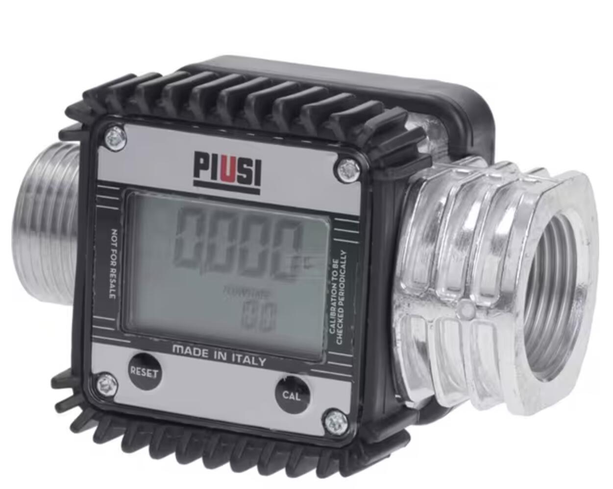 デジタル独居室式磁場計K24 for Diesel 【PIUSI-K24】 デジタルタービンメーター 軽油用 ランプ油用 F00408100 【K24-A M / F 1 \"BSP *】"