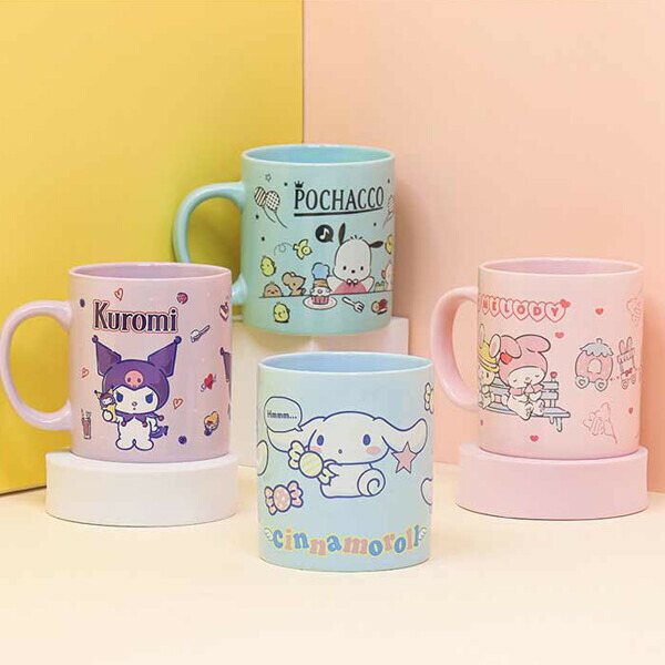 サンリオマイメロディシナモンロールアクリルマグカップ 楽天市場】サンリオ メジャーマグ（おともだち/マイメロディ