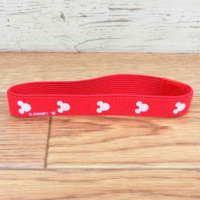 ディズニー 弁当箱用 無料ギフトラッピング ミッキーマウス ミッキー ランチベルト シェイプ ミツマル レッド