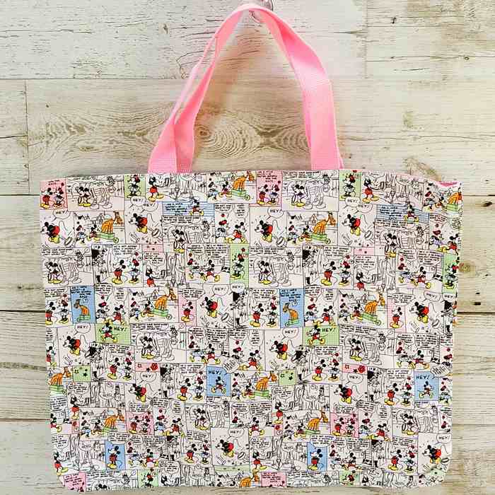 Disney - ショップ袋デザイントートバッグ Disney - ショップ袋デザイントートバッグ 小の通販 by みにおん