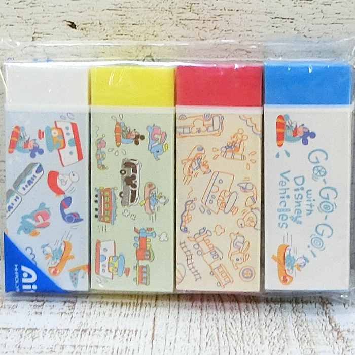 楽天市場】zq ディズニー キャラクター大集合 消しゴム カドケシ