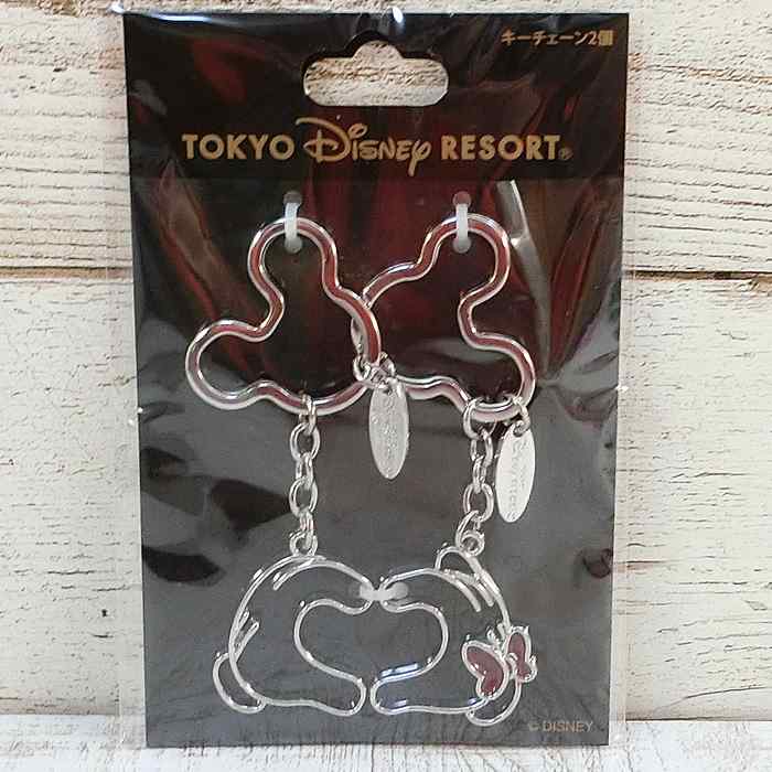 ディズニー　トゥーンタウン　ミッキー　キーホルダー 3個セット Disney - ディズニー パークフード ミッキー キーチェーン 3個