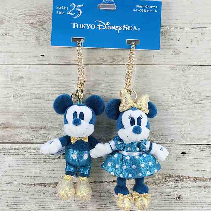 【在庫有ります！】 東京ディズニーシー 25周年 ディズニー 通販 スパークリング・ジュビリー ぬいぐるみ バッグ チャーム おみやげ お土産 ミッキーマウス ミニー マウス 無料ギフトラッピング 東京ディズニーリゾート TDS ディズニーランド ミッキー ミニー【お一人様1つ】