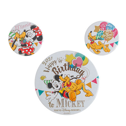 ディズニー40周年ガーランド&チャーム＆ホテル缶バッチセット ディズニー40周年ガーランド&チャーム＆ホテル缶バッチセット