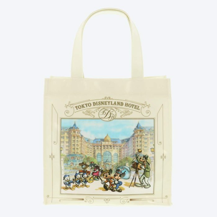 東京ディズニーランド ディズニー 通販 おみやげ お土産 ディズニーランドホテル 限定 トート バッグ ミッキーマウス ビニールコーティング ギフトラッピング Tdr ディズニーランド ディズニーリゾート お得な情報満載