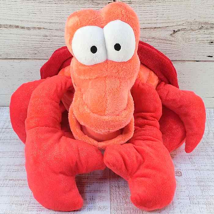 海外 ディズニーストア リトルマーメイド ぬいぐるみ 【セバスチャン 】 ディズニー 通販 無料 ギフトラッピング おみやげ お土産 リトル・マーメイド｜ウィズマウス 店