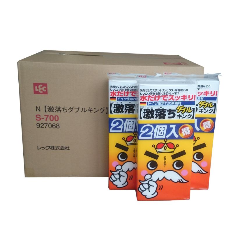 レック (ケース販売) 激落ち ダブルキング 24個入 (メラミンスポンジ)|Wマーケット