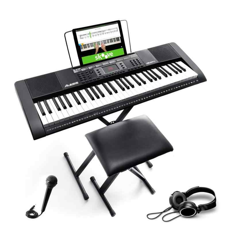 ALESIS HARMONY61 電子キーボード 61鍵盤 スタンド等付 29519660_0.jpg