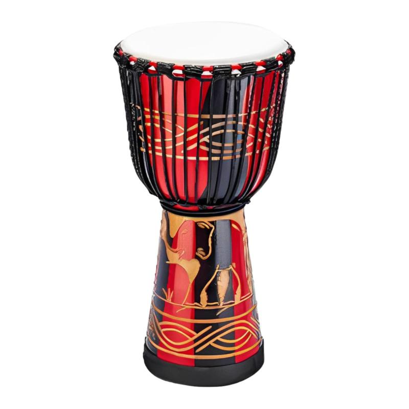 楽天市場】民族楽器☆毛皮 太鼓 アフリカ？ジャンベ ヴィンテージ