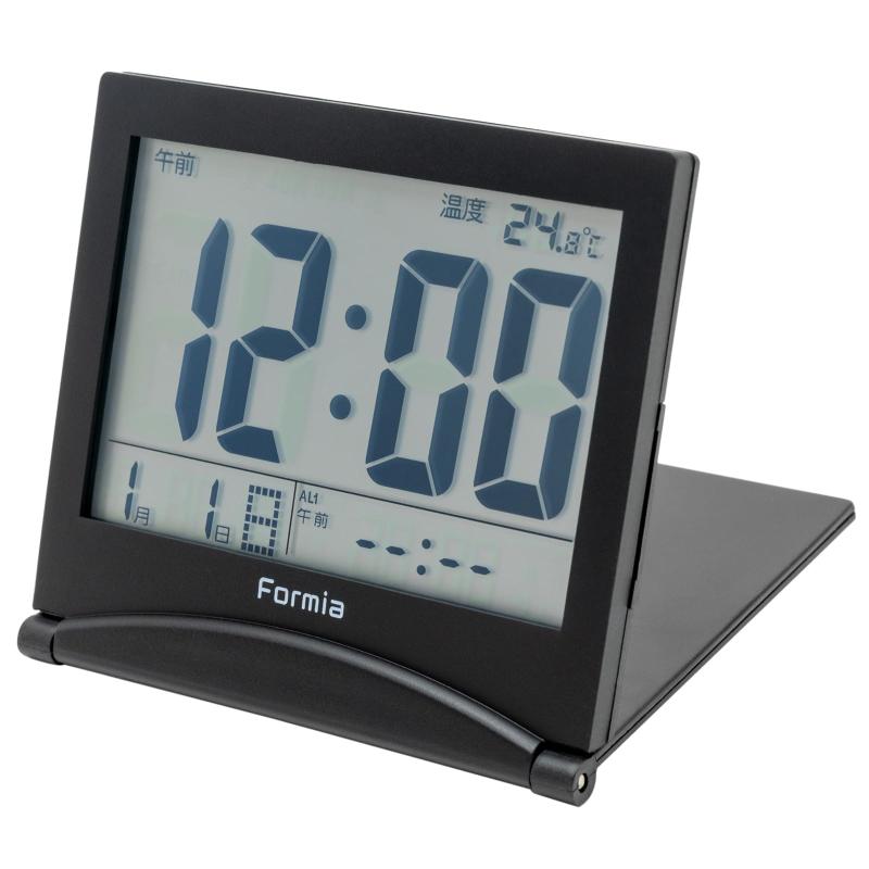 ★美品★ ルミノックス トラベルクロック 折りたたみ ミニ 卓上時計 ブラック Amazon.co.jp: Linoutx デジタル目覚まし時計 電池式 卓上時計