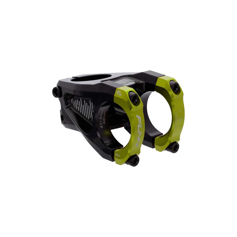 Funn イコライザ（Equalizer） MTB ステム 31.8 mm × 長さ 42mm ステム - クランプ直径：31.8mm - マウンテンバイク BMX 自転車 に適用 バイク ハンドル ステム (グリーン)