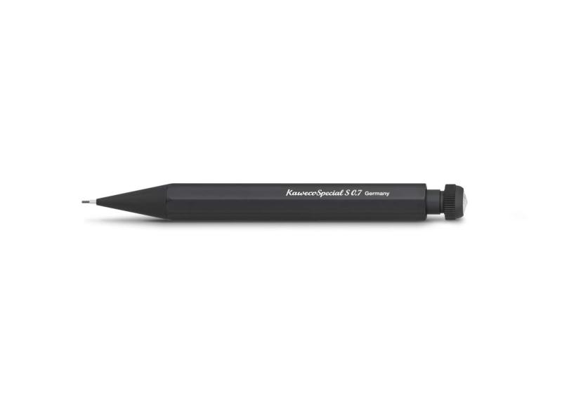 カヴェコ KAWECO 【専用クリップ付き】SPECIAL MINI スペシャル ミニ ペンシル ブラック 【0.7mm】 細身のボディーにクラシックなデザイン