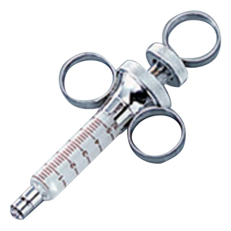 翼工業 コントロール注射筒 5ml 中口 ロック先 1本入