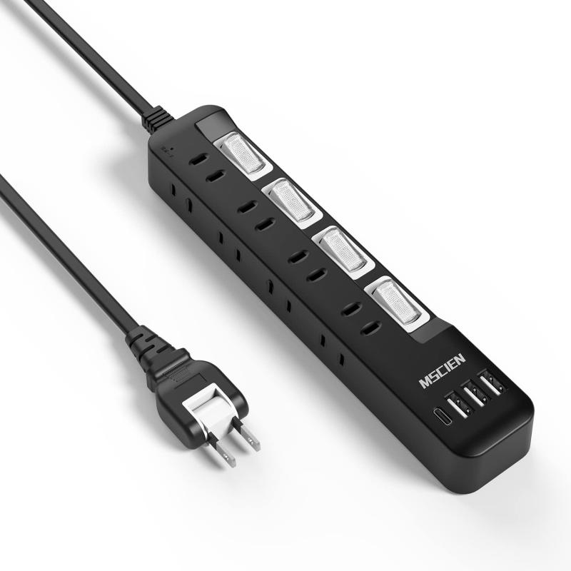 USB電源タップ 8個口 2mコード 楽天市場】電源タップ usb付き 8個AC口 1個usb-c 3個usb-a 延長