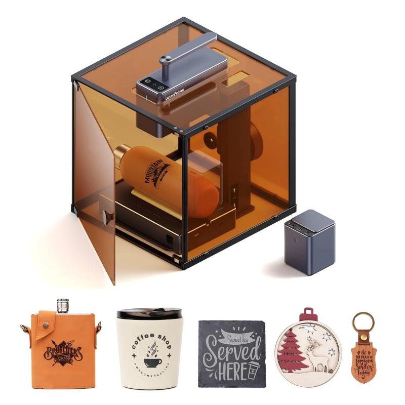 楽天市場】レーザー彫刻機 LaserPecker2 多角度彫刻 小型 携帯式