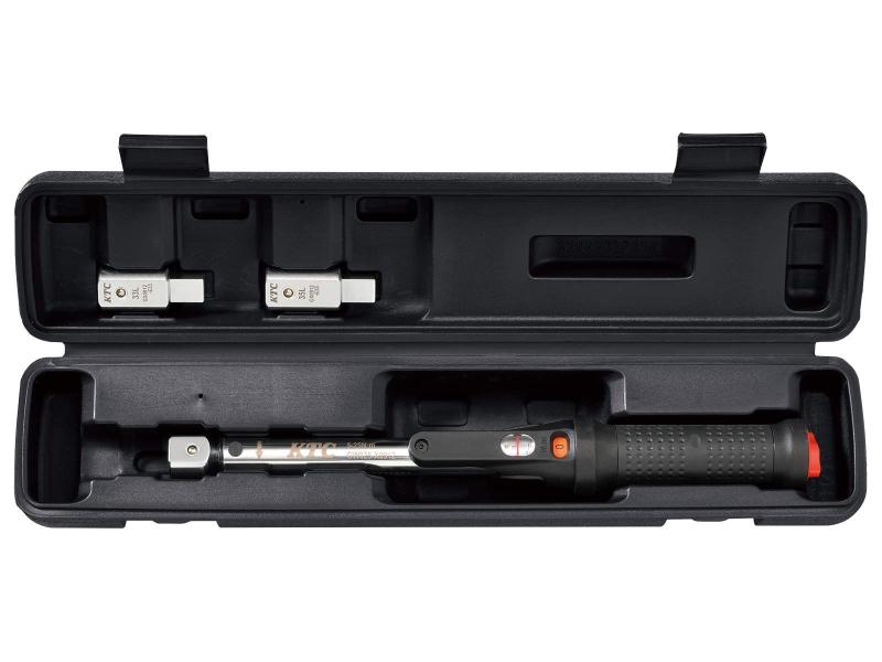 京都機械工具(KTC) 京都機械工具 9X12差込 プレセット型トルクレンチ ヘッド交換式セット トルク範囲5-25Nｍ TGW025103