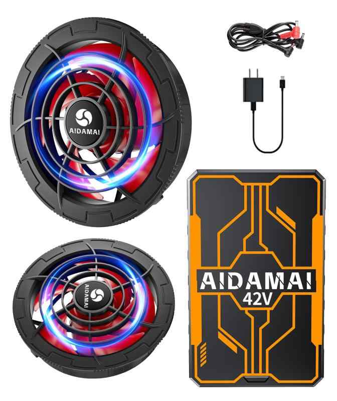 楽天市場】[Burstwind]【2025Newモデル42V超高出力】ファンバッテリー