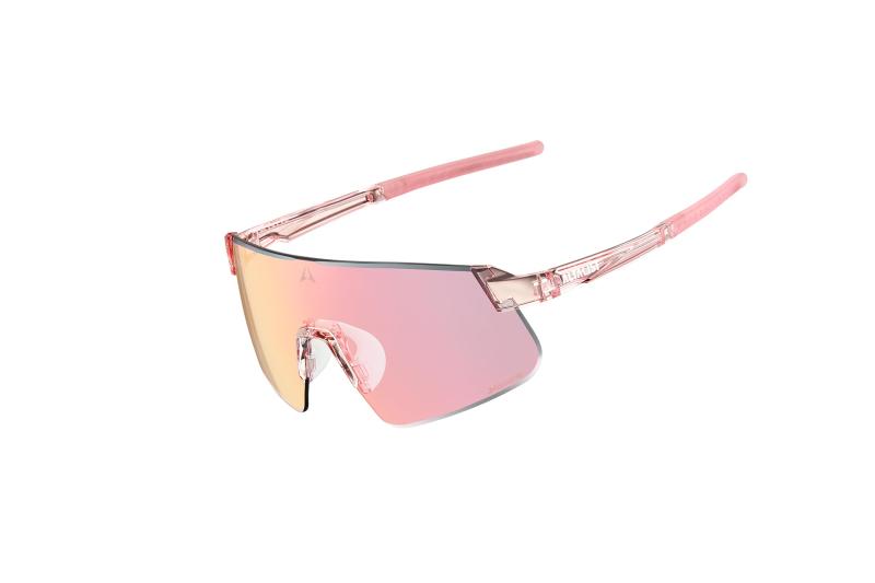 [ALTALIST] アルタリスト HAYATE R2(ハヤテ アール ツー) 調光レンズ (Glossy Clear Pink Temple Red Mirror Lens)