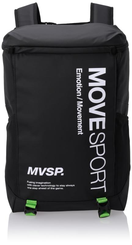 MOVESPORT(ムーブスポーツ) 30L マイコン衣嚢 再帰反響させる 多役立つこと 大電気容量 納める力 通い 通学 部活 DMAXJA30_BKWH_F 日用品雑貨・文房具・手芸-その他