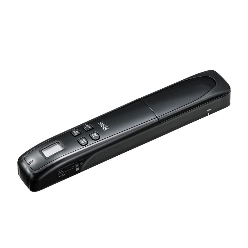 サンワサプライ ポータブルハンディスキャナ PSC-HS2BK｜Wマーケット