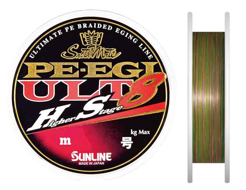 サンライン(SUNLINE) PEライン ソルティメイト PEエギ ULT HS8 240m 0.3号 2.5kg 8本 ホワイト・ピンク・ライトグリーン|Wマーケット