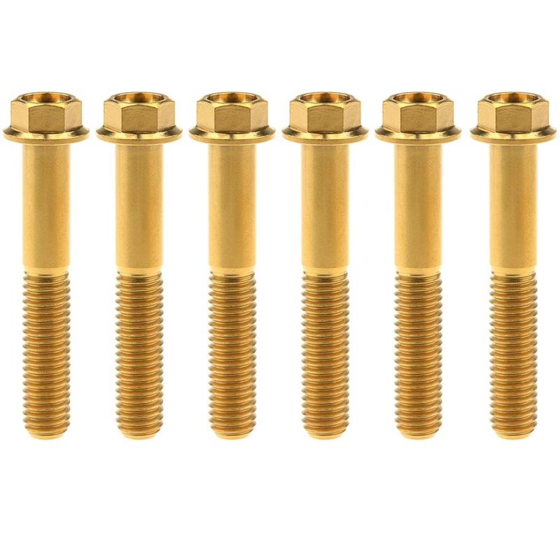 Ruifu Viti A Brugola In Titanio Per Moto – Set M8x15/20/25/30/35/40 Mm, Lega TC4 Grado 5