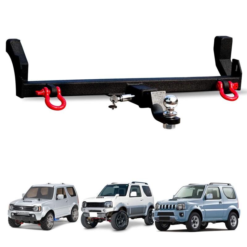 スズキジムニー ヒッチメンバー フルセット ジムニーシエラJB23 JB33 JB43 ヒッチキャリア トレーラー シャックル 牽引 外装パーツ アクセサリー 専用カスタムパーツ 専用設計JIMNY-ヒッチメン｜Wマーケット