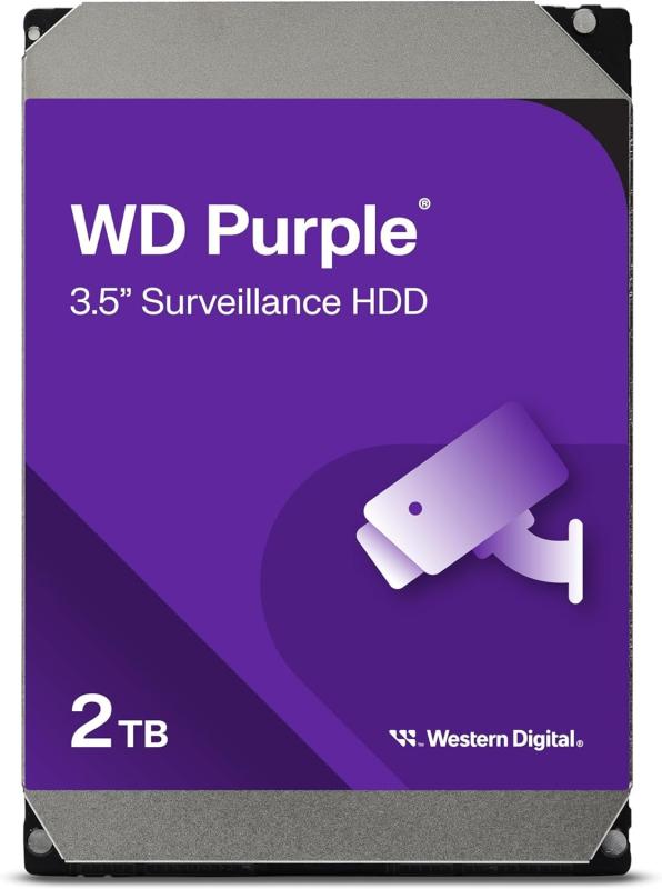 ウエスタンデジタル(Western Digital) WD Purple 内蔵 HDD ハードディスク 2TB CMR 3.5インチ SATA キャッシュ64MB 監視システム メーカー3年 WD23PURZ-AJP 【国内正規取扱】｜Wマーケット