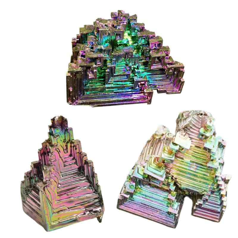 楽天市場】ビスマス結晶 3個セット 研究用標本 金属鉱物 40-60g (40