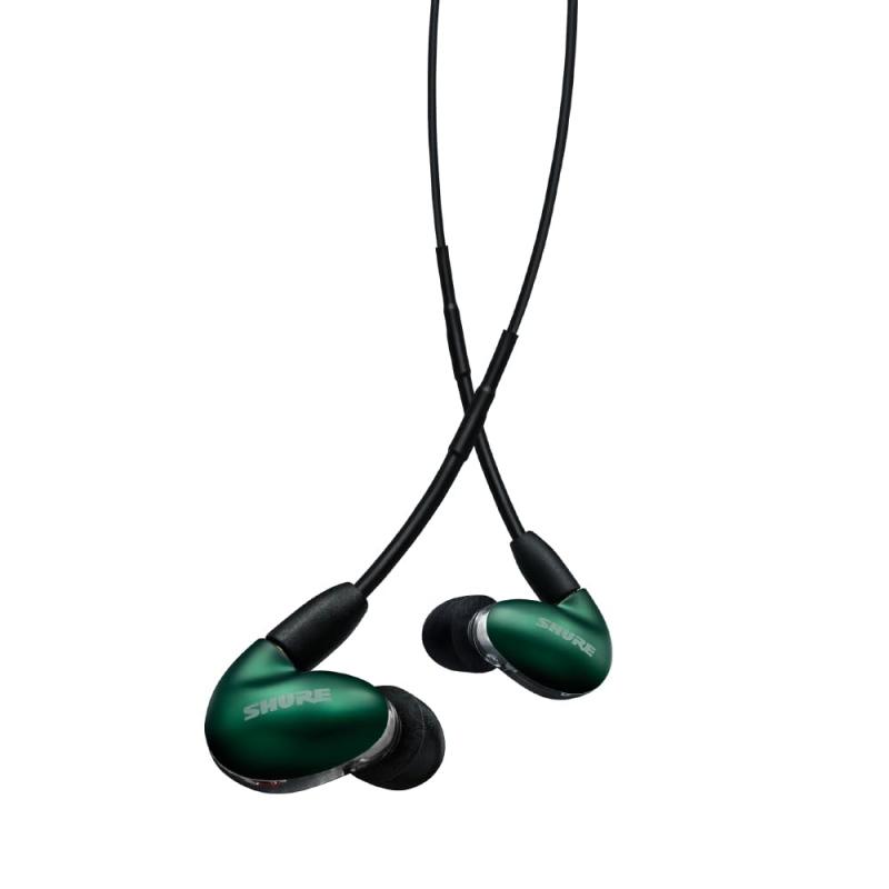 【VGP2025 金賞】 SHURE シュア イヤホン 有線 SE846G2JD ジェイドグリーン 第2世代 高遮音性 ハイレゾ対応 ゲーム ゲーミング カナル型 ワイヤレス変換可(別売) MMCX リケーブル プロ仕様 音楽 オー
