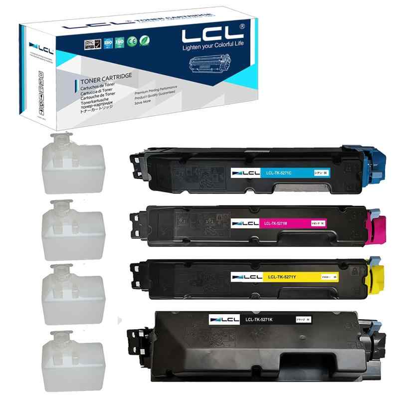 LCL Kyocera用 京セラ用 TK5271 TK-5271 TK-5271K TK-5271C TK-5271M TK-5271Y (4色セット ブラック シアン マゼンタ イエロー) 互換トナーカートリッジ 対応機種:ECOSYS P6230cd