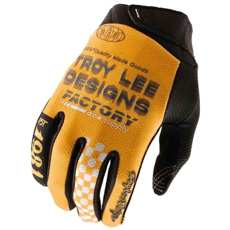 TroyLeeDesigns(トロイリーデザインズ) RSタイチ バイク グローブ モトクロス オフロード 通気性 メッシュ 軽量 耐用性 GP PRO グローブ TDT085 FACTORY GOLD XL