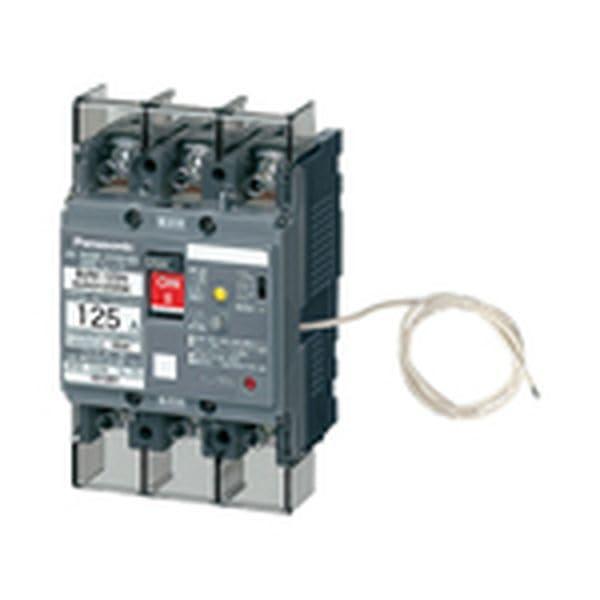 パナソニック(Panasonic) 単3知らん顔線欠相保護すること付短絡ブレーカ BJW-125N型 3P2E 120A 100/200/500mA BJW312095K