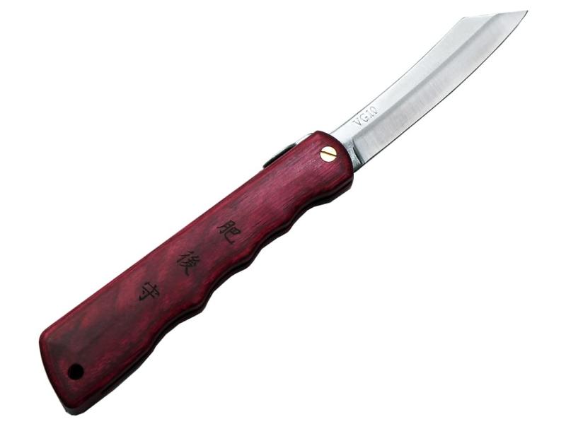 かね駒 肥後守 ウッディ Woody VG10 べに