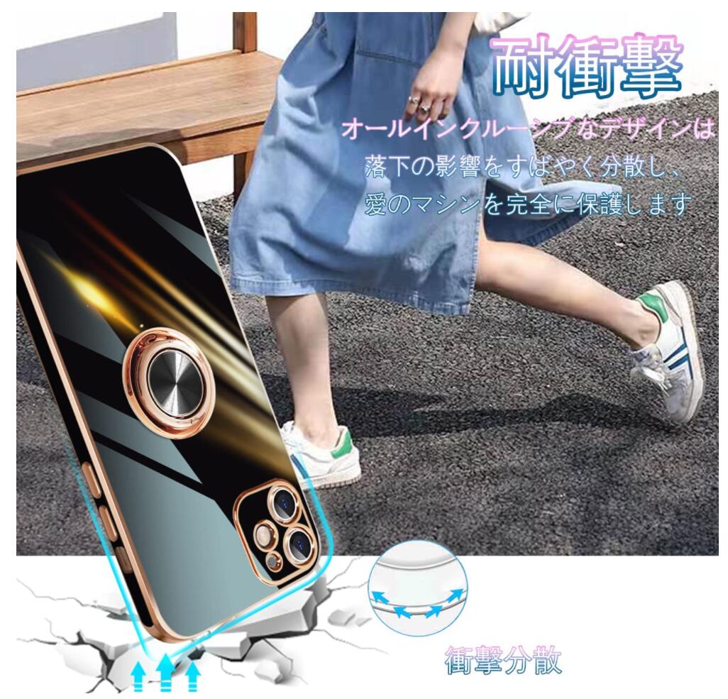 iPhone13ケース全機種対応全面保護iPhone13proケースiPhone13promaxケースiPhone13miniケース強化カラスリング付きケースKorea