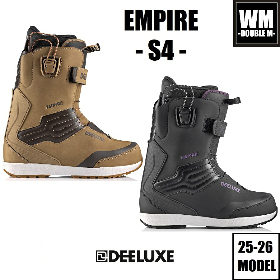 25-26 DEELUXE EMPIRE S4 - 国内定め事品 サーモ下着類 スノーボード ブーツ
